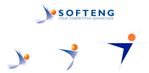 Evolución logotipo Softeng
